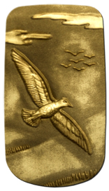 DAROYAL-512-BZ Birds Gold